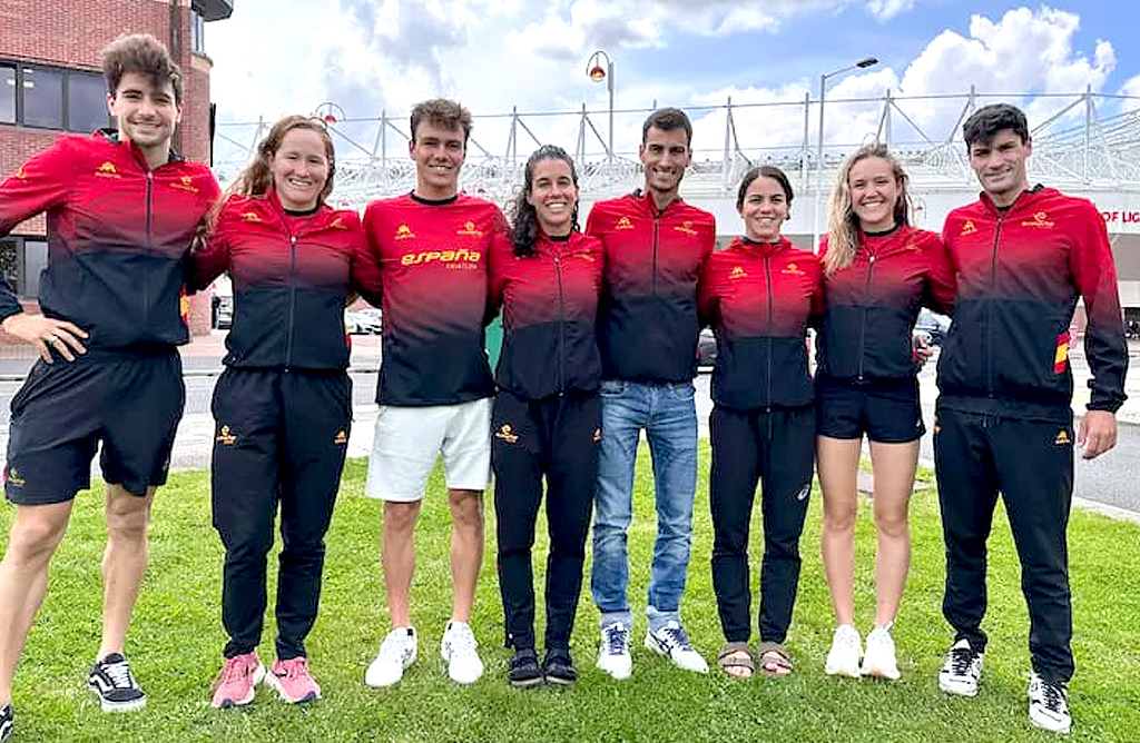 El triatleta Sergio Baxter, quinto con la Selección Española en Relevo Mixto de la Serie Mundial Sunderland